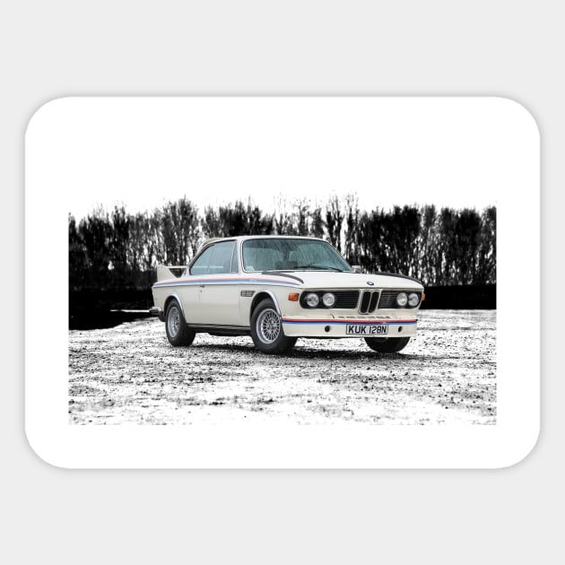 BMW 3.0 CSL Sticker by masboyyy